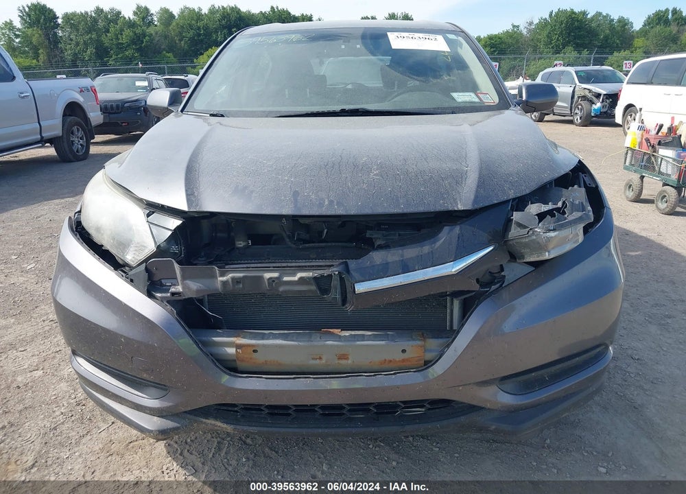 2016 HONDA HR-V LX VIN: 3CZRU6H3XGM744798