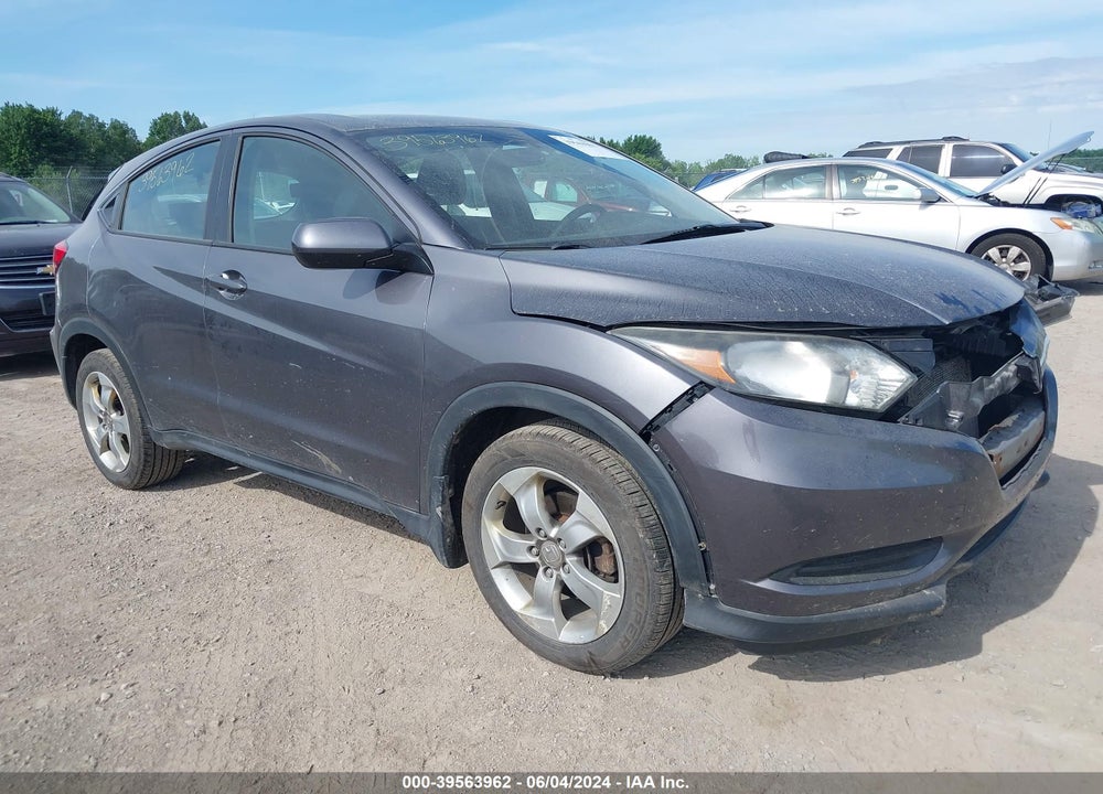 2016 HONDA HR-V LX VIN: 3CZRU6H3XGM744798