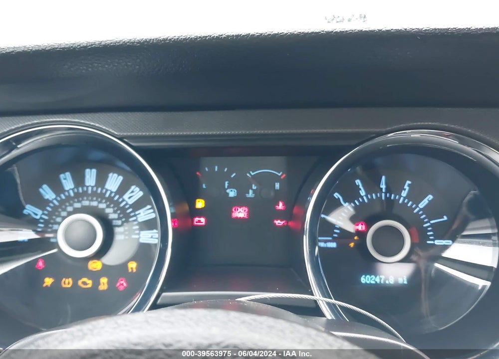 2013 FORD MUSTANG V6 VIN: 1ZVBP8AM9D5255613
