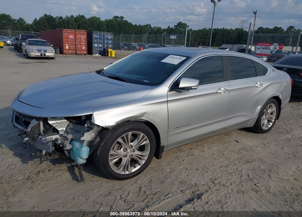 2014 CHEVROLET IMPALA 2LT VIN: 2G1125S35E9204074