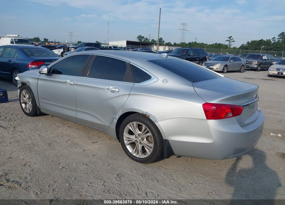 2014 CHEVROLET IMPALA 2LT VIN: 2G1125S35E9204074