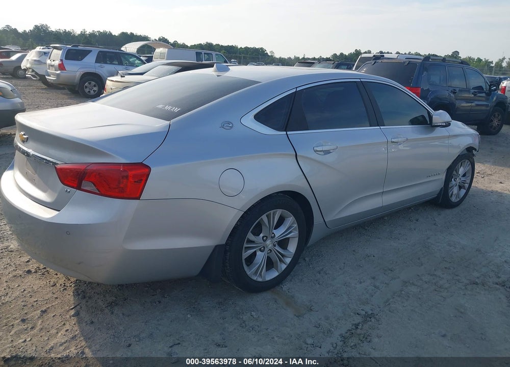2014 CHEVROLET IMPALA 2LT VIN: 2G1125S35E9204074