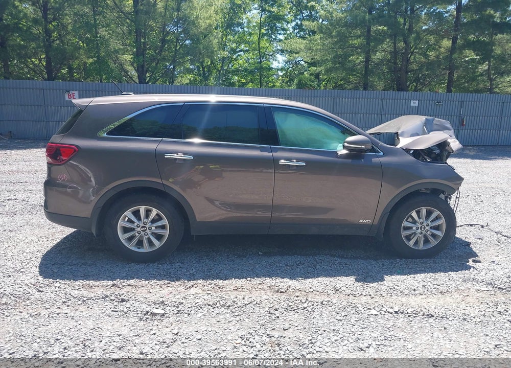 2019 KIA SORENTO 2.4L LX VIN: 5XYPGDA33KG552244