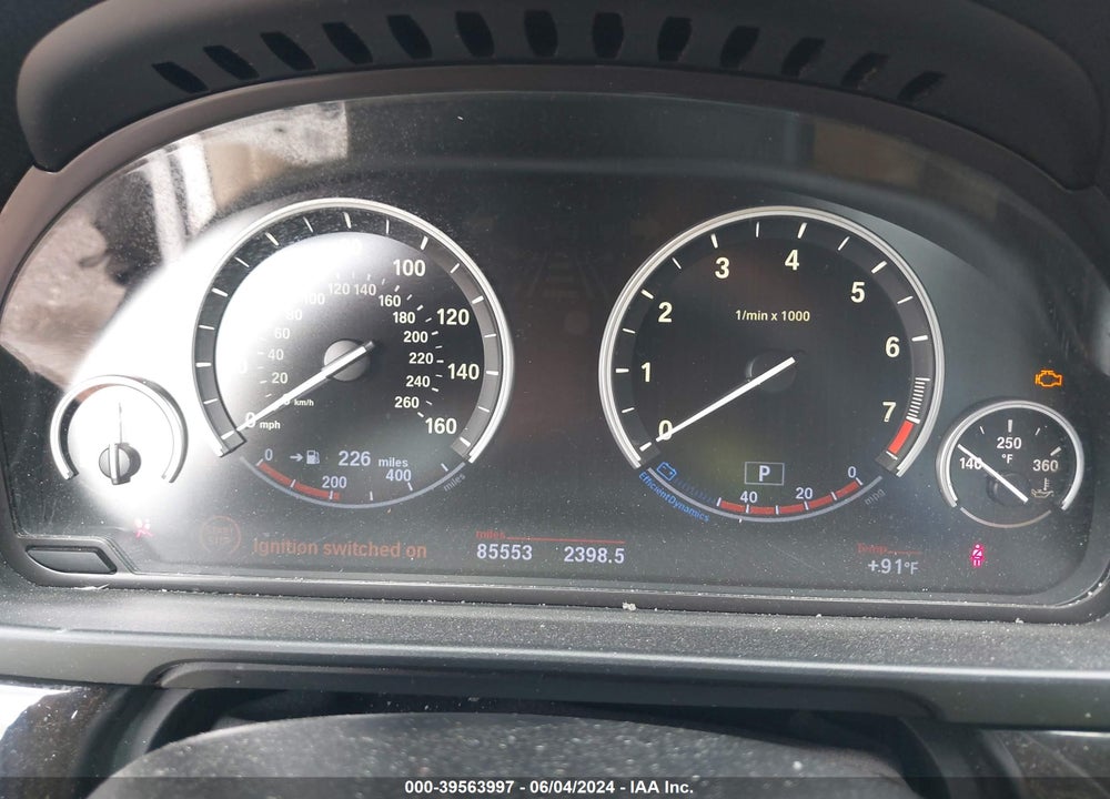 2013 BMW 535I VIN: WBAFR7C59DC829330
