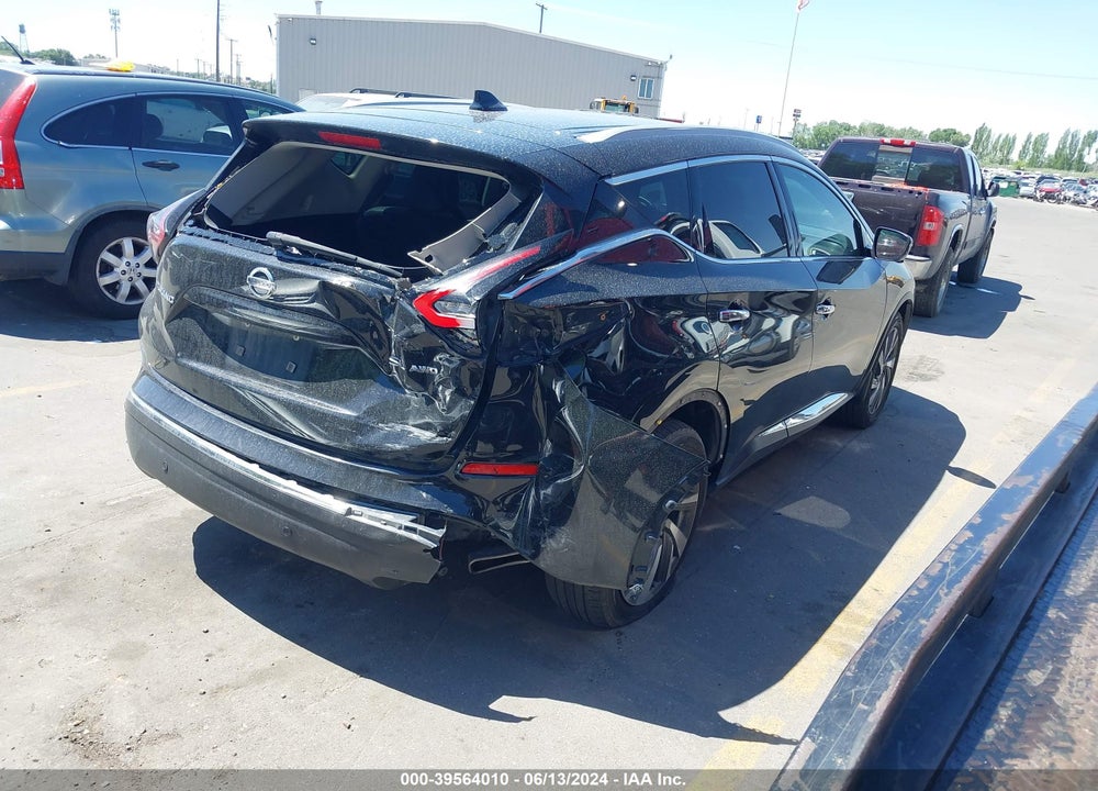 2019 NISSAN MURANO SL VIN: 5N1AZ2MS2KN108185