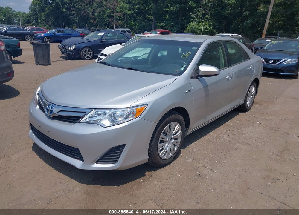 2014 TOYOTA CAMRY HYBRID LE VIN: 4T1BD1FK9EU112397