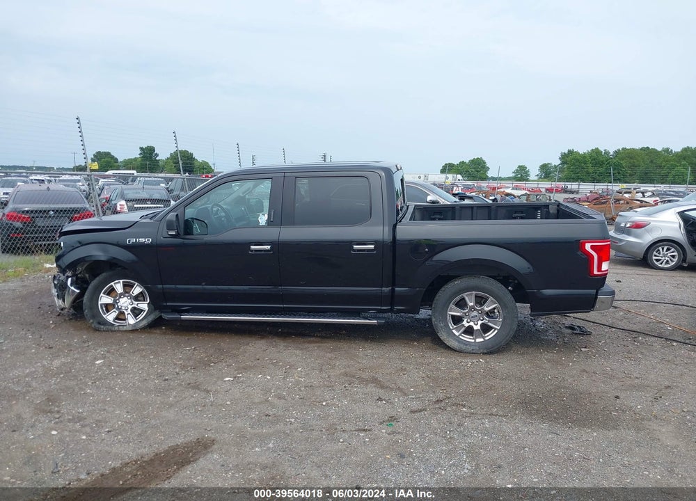 2015 FORD F-150 XLT VIN: 1FTEW1CF4FKD64767