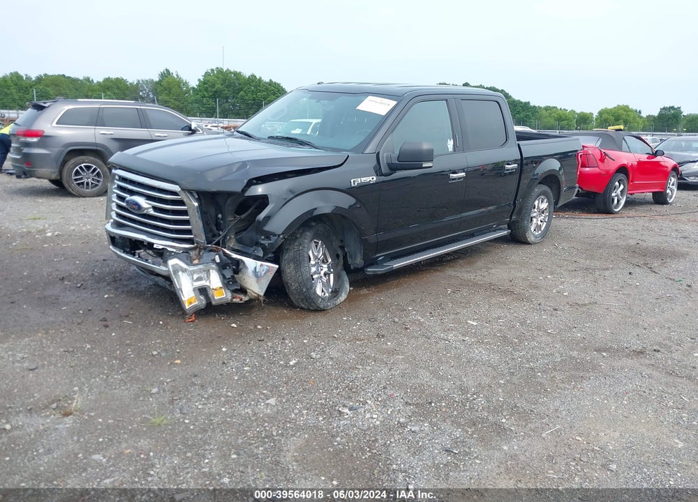 2015 FORD F-150 XLT VIN: 1FTEW1CF4FKD64767