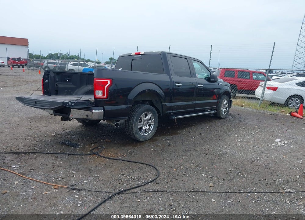 2015 FORD F-150 XLT VIN: 1FTEW1CF4FKD64767