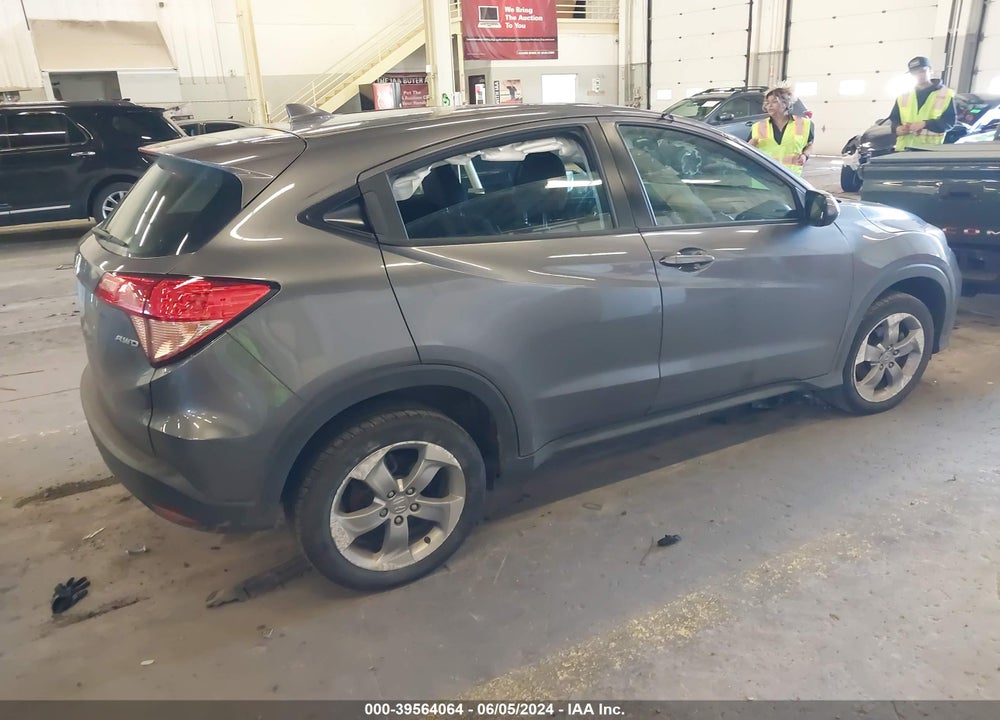 2018 HONDA HR-V LX VIN: 3CZRU6H31JM728769