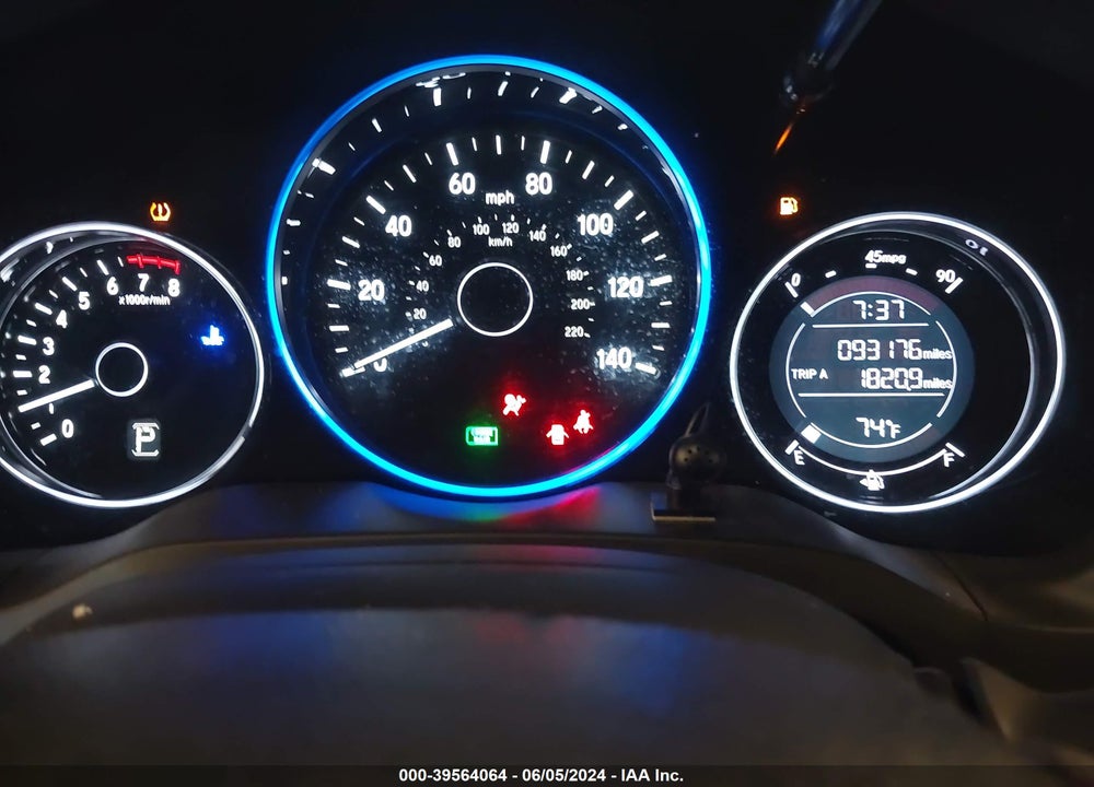 2018 HONDA HR-V LX VIN: 3CZRU6H31JM728769
