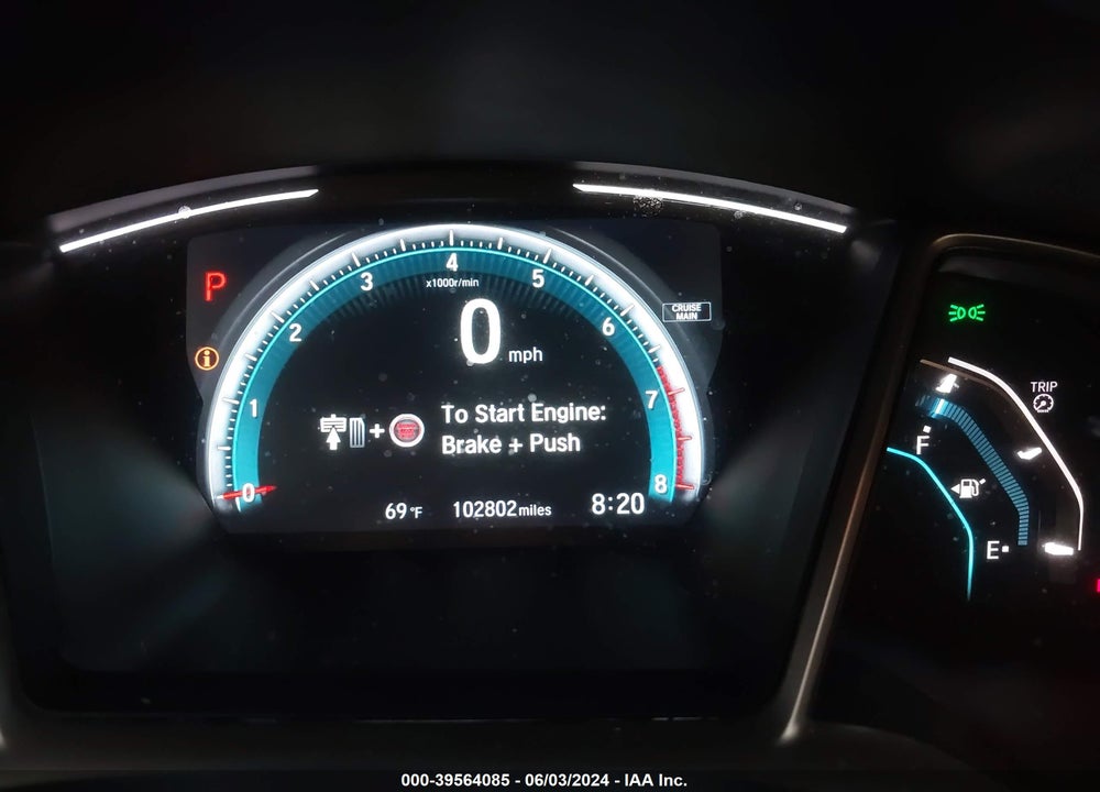 2017 HONDA CIVIC EX VIN: 19XFC2F7XHE216068
