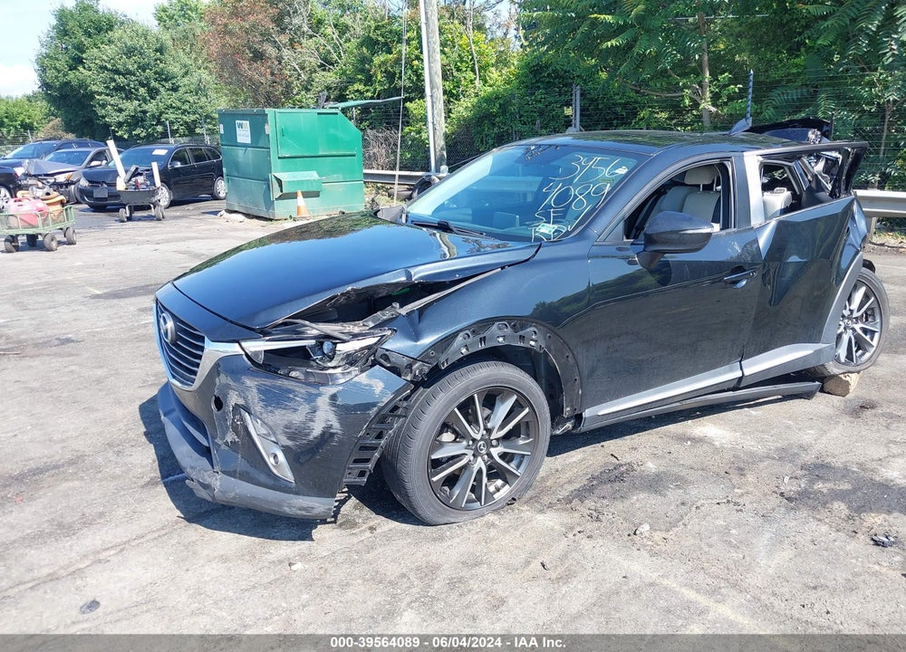 2016 MAZDA CX-3 GRAND TOURING VIN: JM1DKBD72G0122514