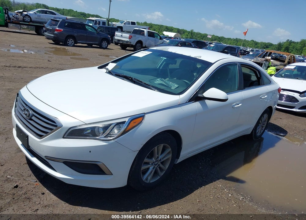 2016 HYUNDAI SONATA SE VIN: 5NPE24AFXGH316464