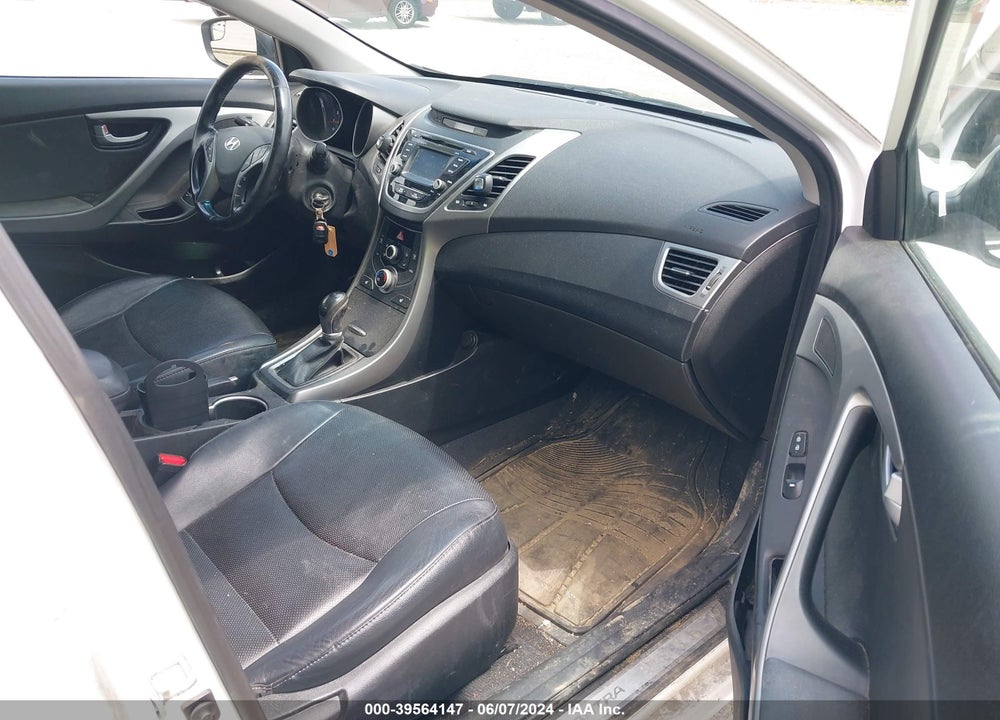 2014 HYUNDAI ELANTRA LIMITED VIN: 5NPDH4AE7EH484707
