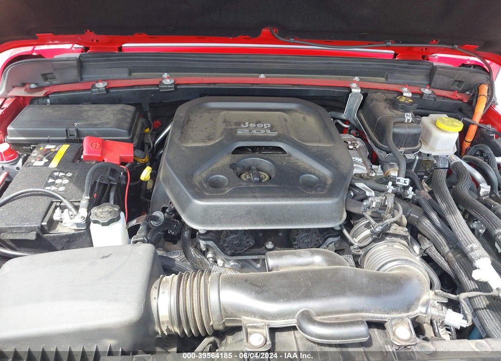 2022 JEEP WRANGLER 4XE UNLIMITED SAHARA 4X4 VIN: 1C4JJXP64NW207564