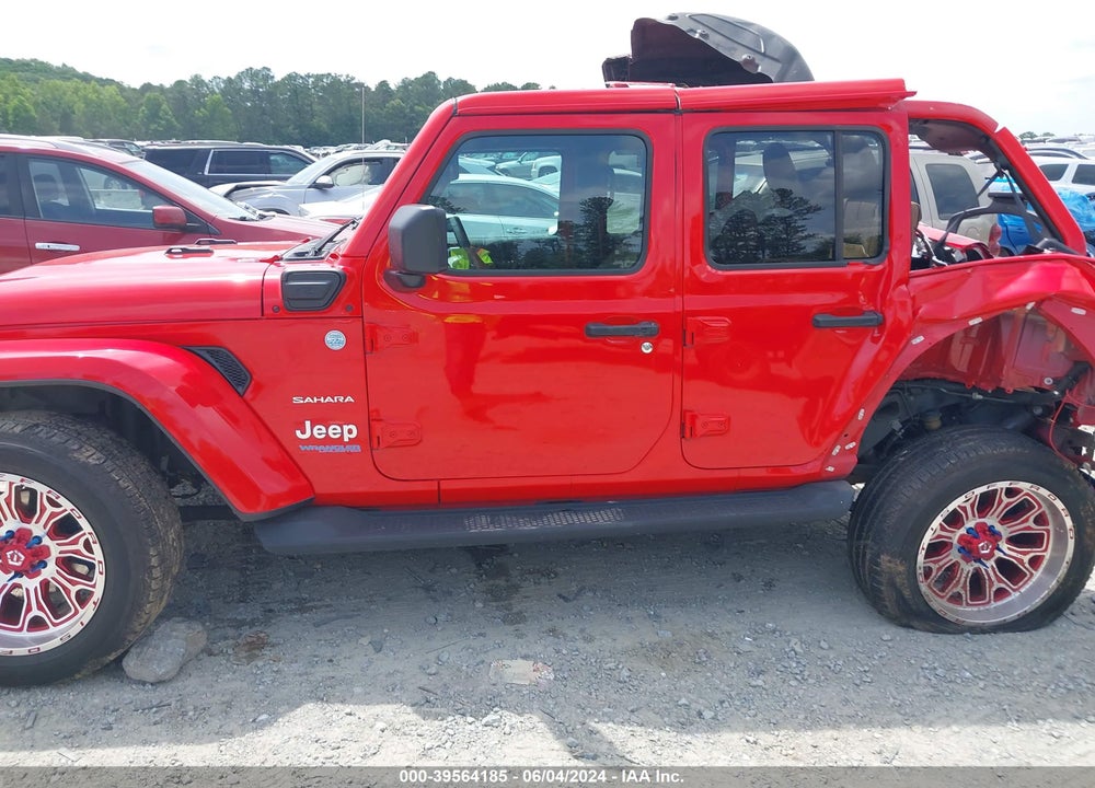 2022 JEEP WRANGLER 4XE UNLIMITED SAHARA 4X4 VIN: 1C4JJXP64NW207564