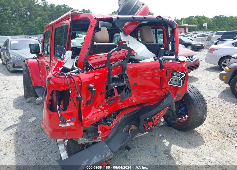 2022 JEEP WRANGLER 4XE UNLIMITED SAHARA 4X4 VIN: 1C4JJXP64NW207564
