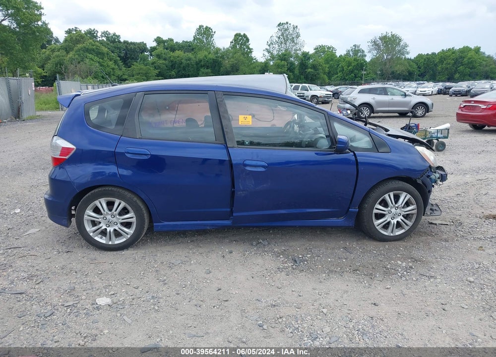 2009 HONDA FIT SPORT VIN: JHMGE88409S066702