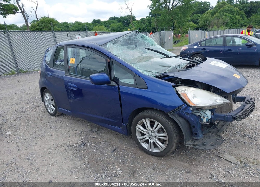 2009 HONDA FIT SPORT VIN: JHMGE88409S066702