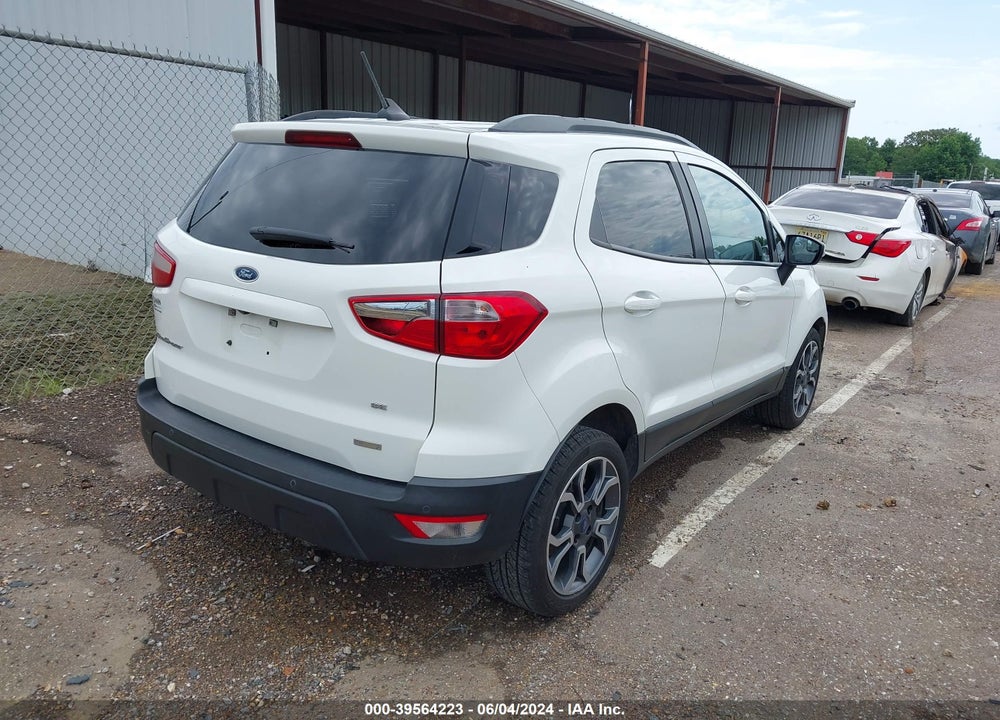 2019 FORD ECOSPORT SE VIN: MAJ3S2GE4KC251440