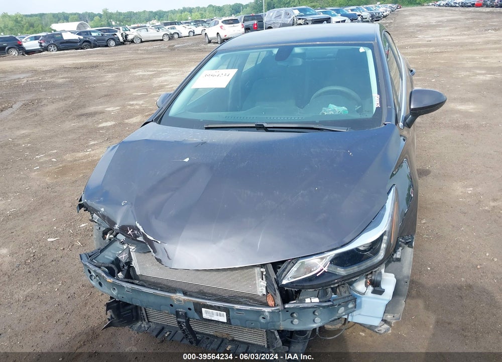 2017 CHEVROLET CRUZE LT AUTO VIN: 1G1BE5SM2H7136245