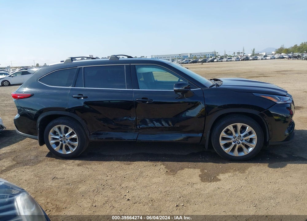 2023 TOYOTA HIGHLANDER LIMITED VIN: 5TDKDRAH5PS522202