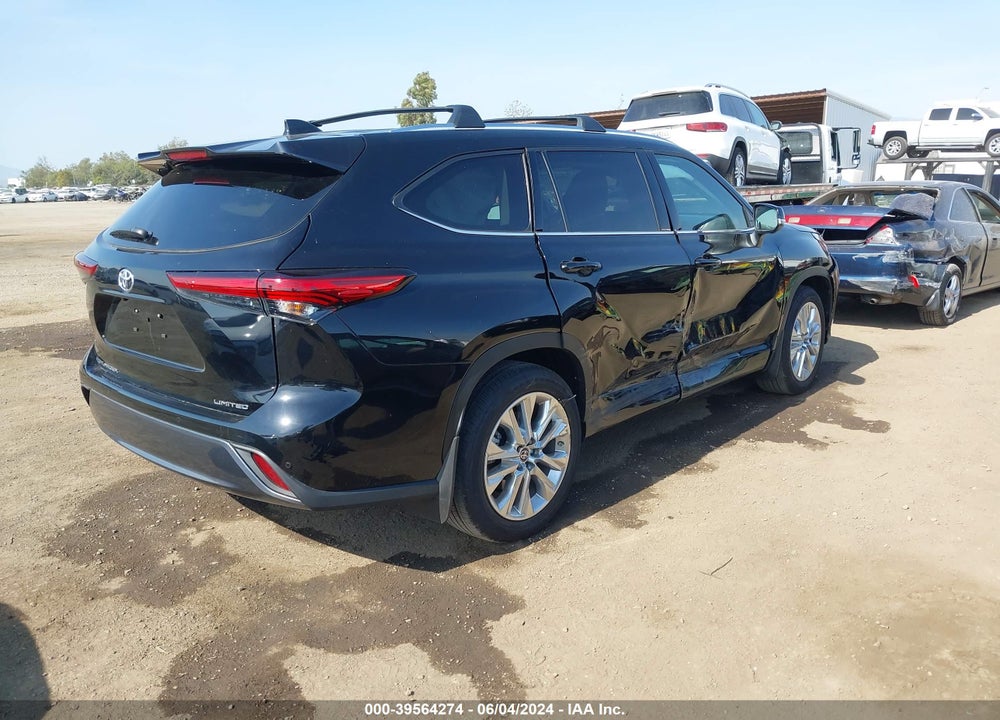 2023 TOYOTA HIGHLANDER LIMITED VIN: 5TDKDRAH5PS522202