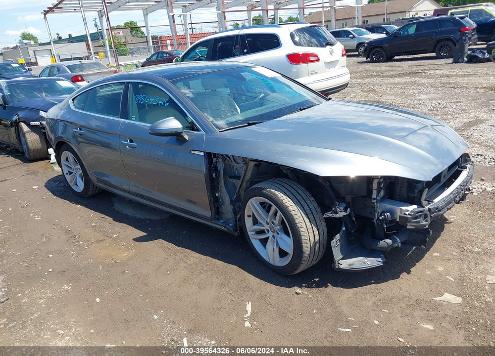 2019 AUDI A5 45 PREMIUM VIN: WAUBNDF53KA068470
