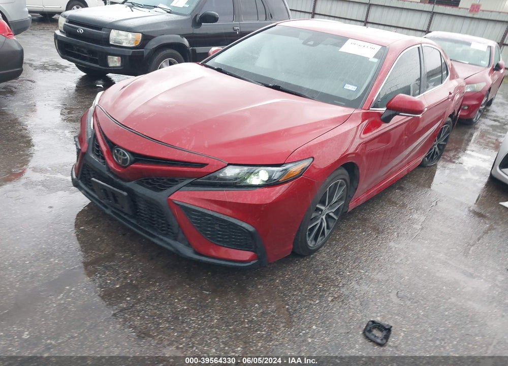 2022 TOYOTA CAMRY SE VIN: 4T1G11AKXNU073440