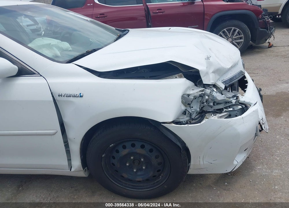 2011 TOYOTA CAMRY HYBRID VIN: 4T1BB3EK5BU140678