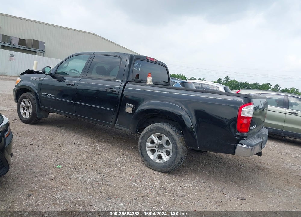2006 TOYOTA TUNDRA LIMITED V8 VIN: 5TBET38106S502064