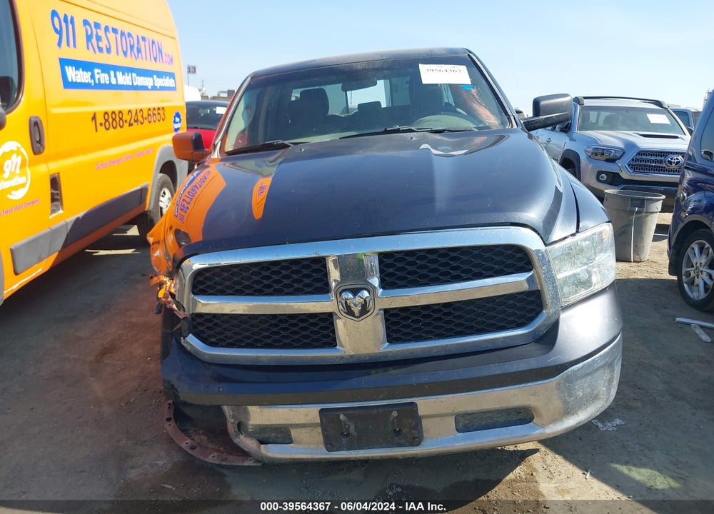 2017 RAM 1500 SLT QUAD CAB 4X4 6'4 BOX VIN: 1C6RR7GG9HS677063