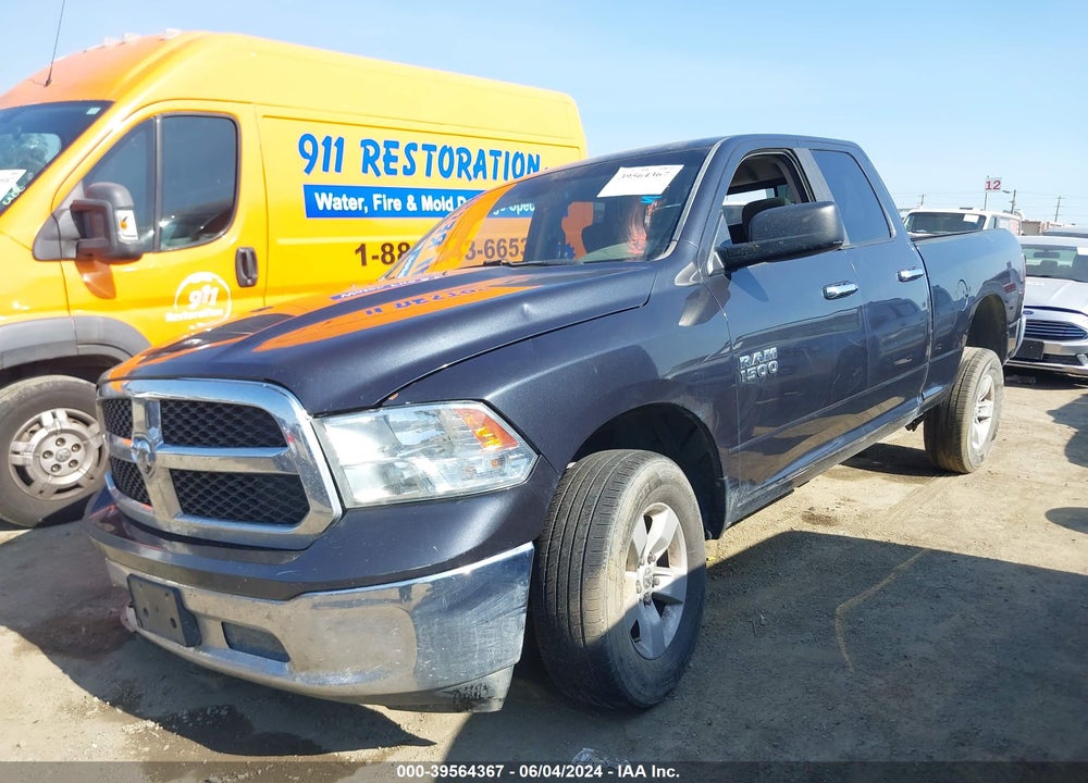 2017 RAM 1500 SLT QUAD CAB 4X4 6'4 BOX VIN: 1C6RR7GG9HS677063