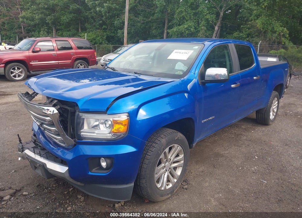 2018 GMC CANYON SLT VIN: 1GTG6DEN7J1209773