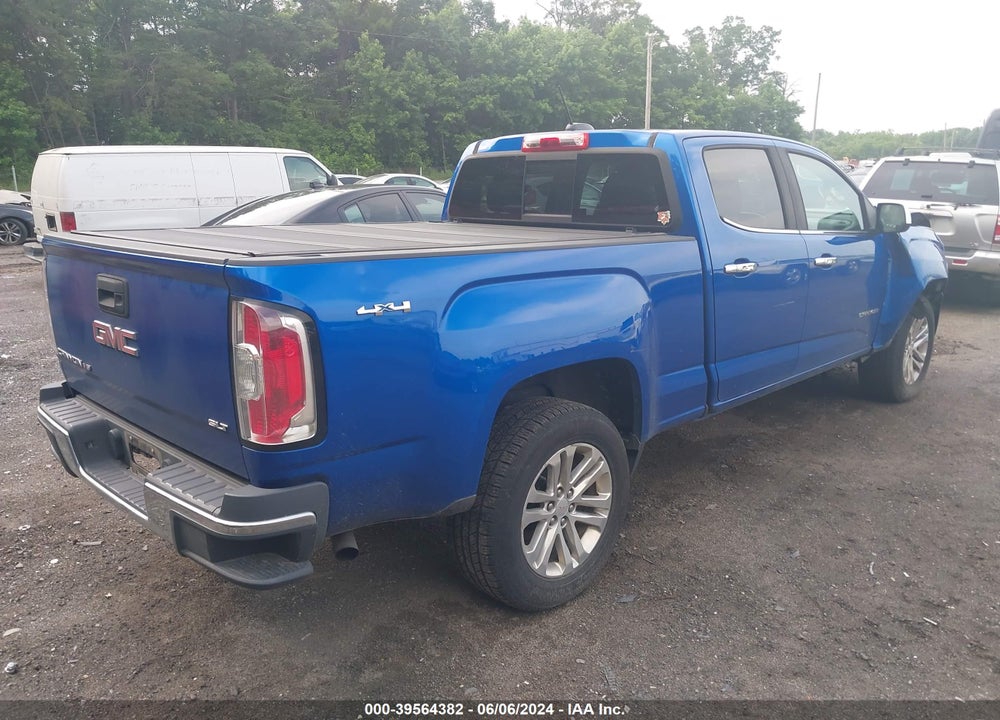 2018 GMC CANYON SLT VIN: 1GTG6DEN7J1209773