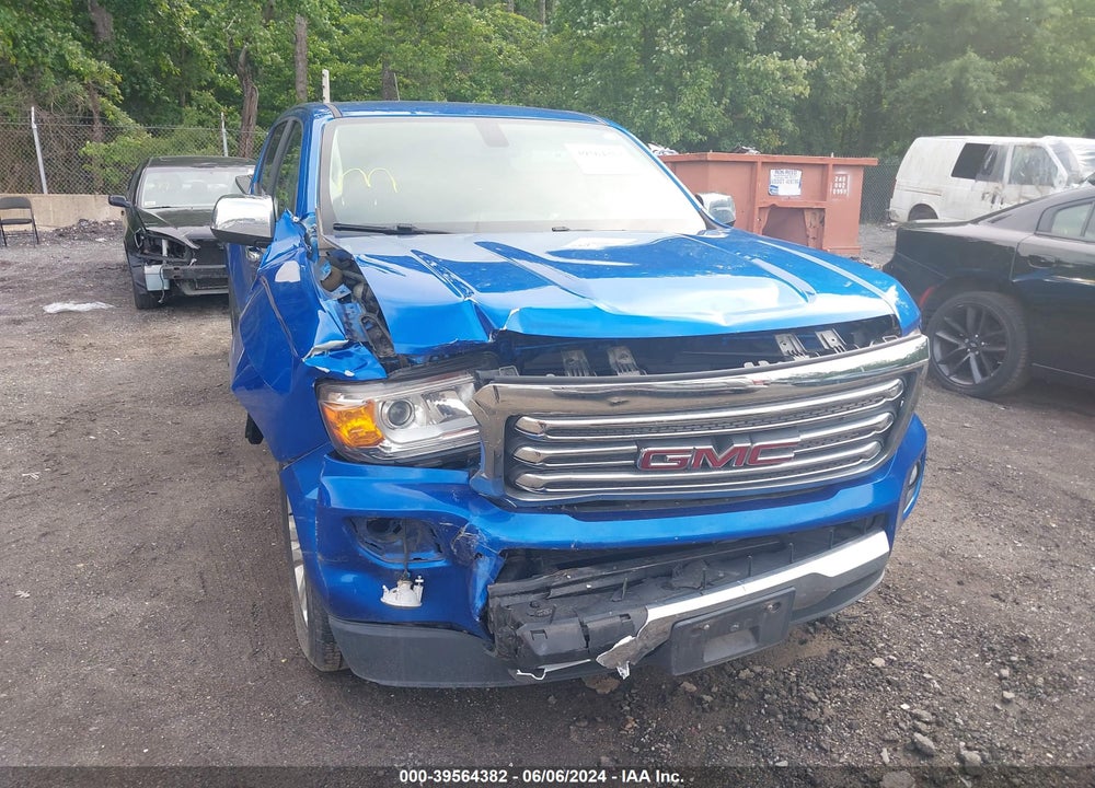 2018 GMC CANYON SLT VIN: 1GTG6DEN7J1209773