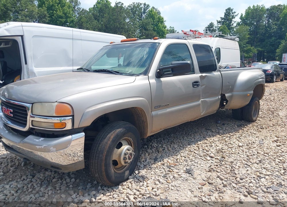 2001 GMC SIERRA 3500 SLE VIN: 1GTJK39G41E288755