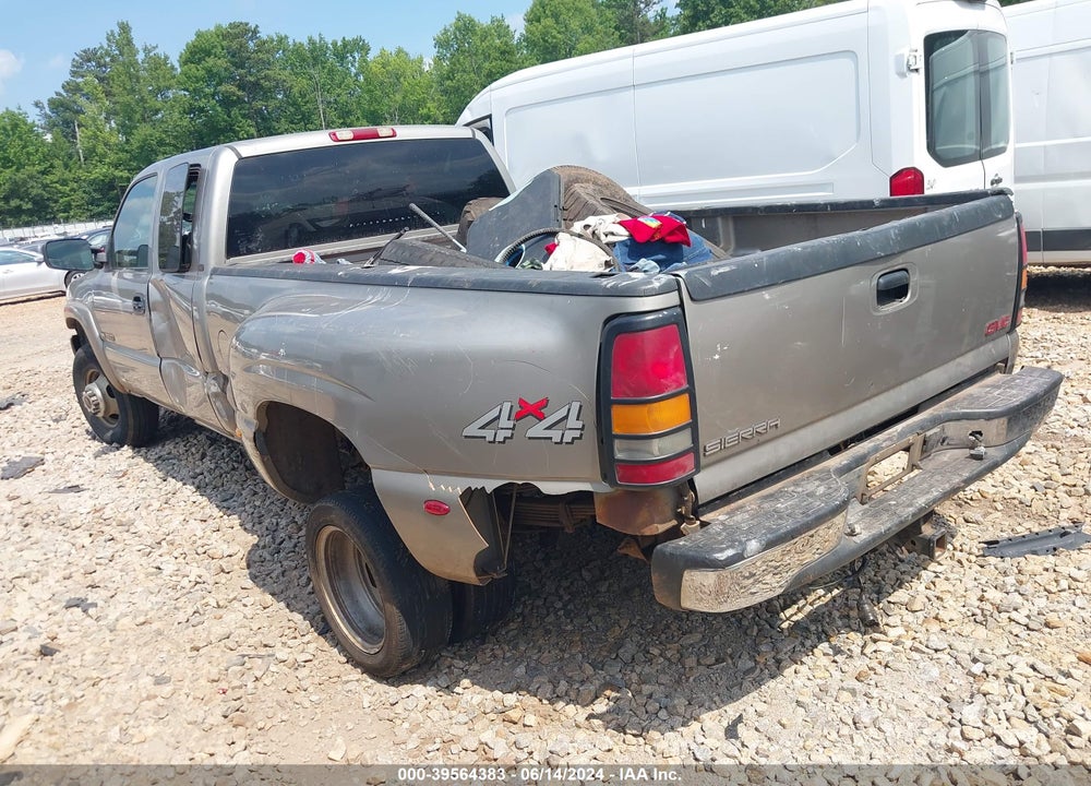2001 GMC SIERRA 3500 SLE VIN: 1GTJK39G41E288755