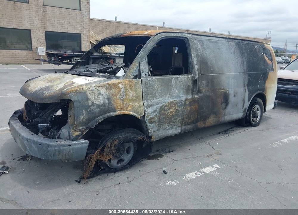 2008 CHEVROLET EXPRESS WORK VAN VIN: 1GCFG15X381106577