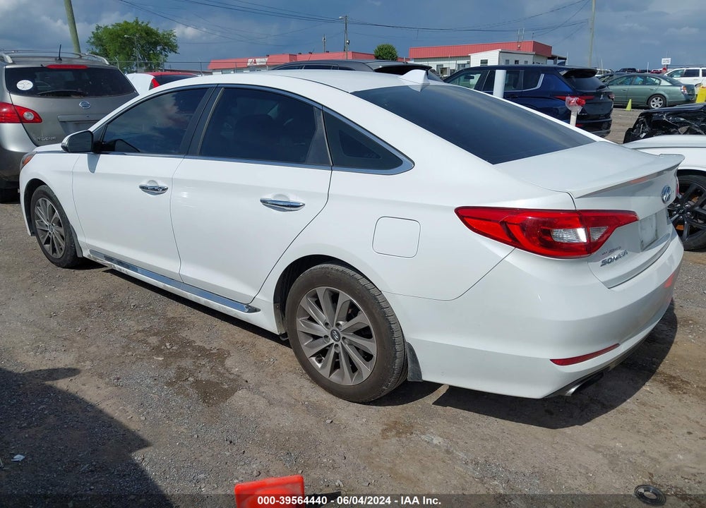 2016 HYUNDAI SONATA SPORT VIN: 5NPE34AF8GH267195