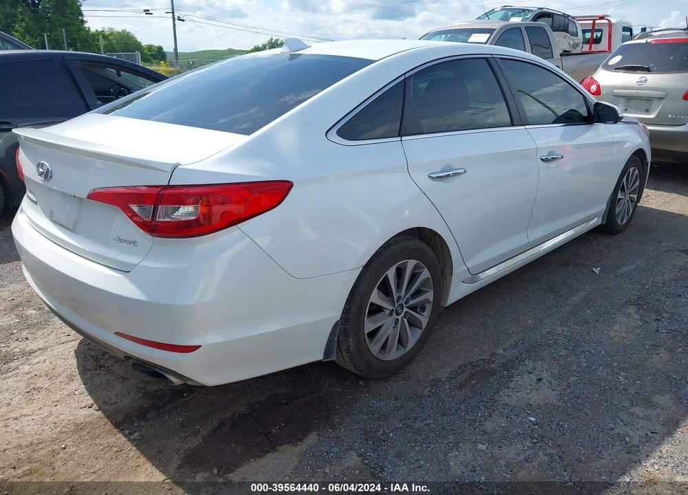 2016 HYUNDAI SONATA SPORT VIN: 5NPE34AF8GH267195