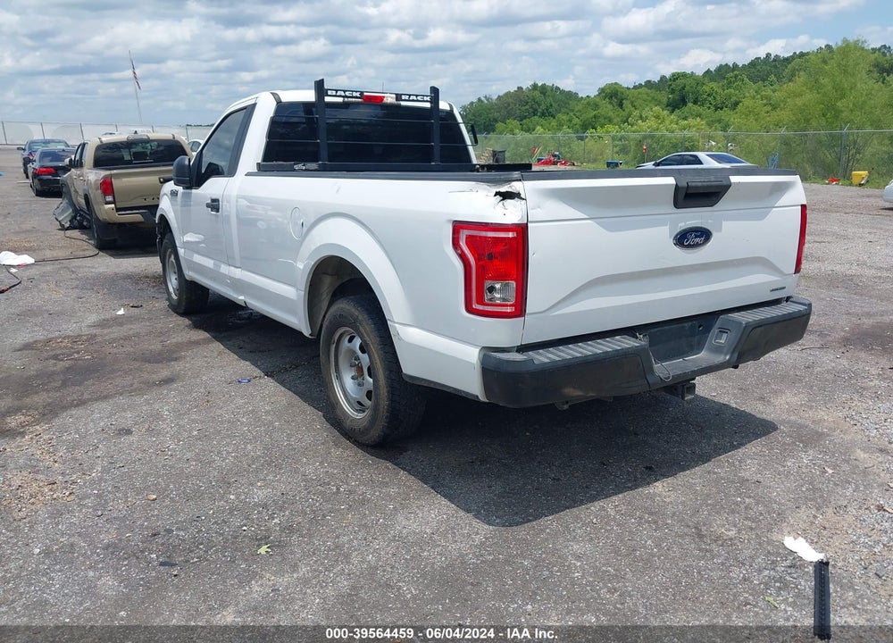 2016 FORD F-150 XL VIN: 1FTMF1C83GKD97838