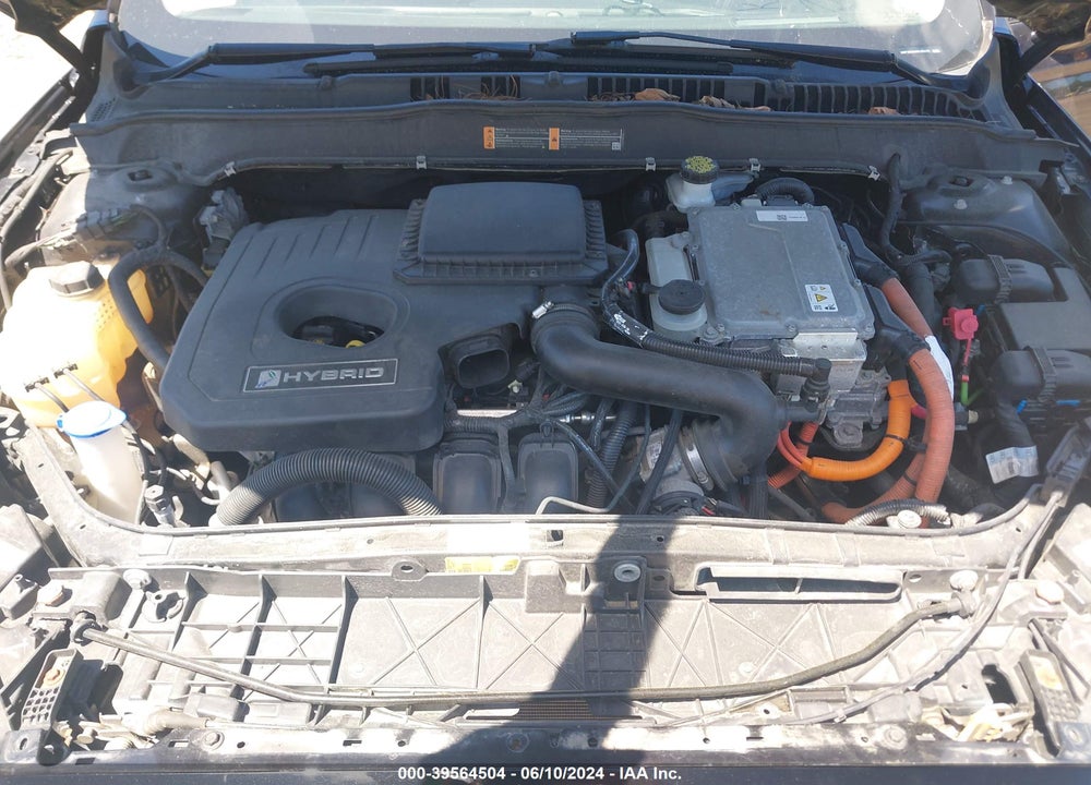 2019 FORD FUSION HYBRID TITANIUM VIN: 3FA6P0RUXKR106749