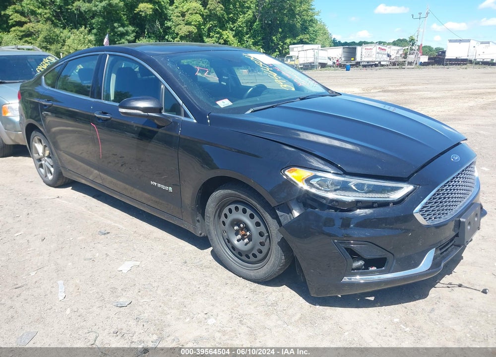 2019 FORD FUSION HYBRID TITANIUM VIN: 3FA6P0RUXKR106749