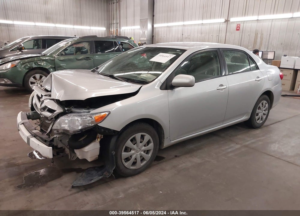 2011 TOYOTA COROLLA LE VIN: JTDBU4EE8BJ102698