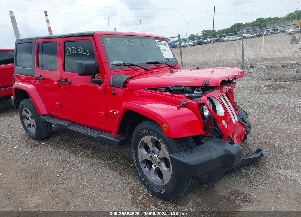 2016 JEEP WRANGLER UNLIMITED SAHARA VIN: 1C4BJWEG7GL144572