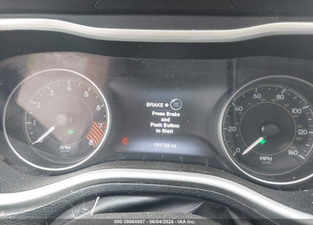 2014 JEEP CHEROKEE LIMITED VIN: 1C4PJLDS0EW144371