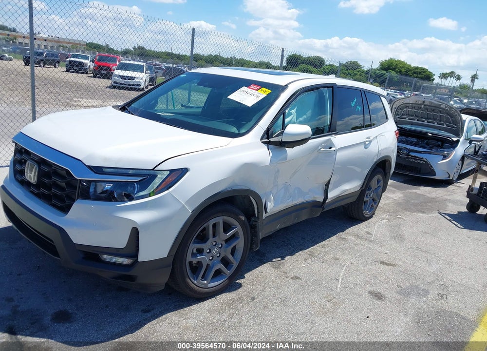 2023 HONDA PASSPORT VIN: 5FNYF8H50PB023189