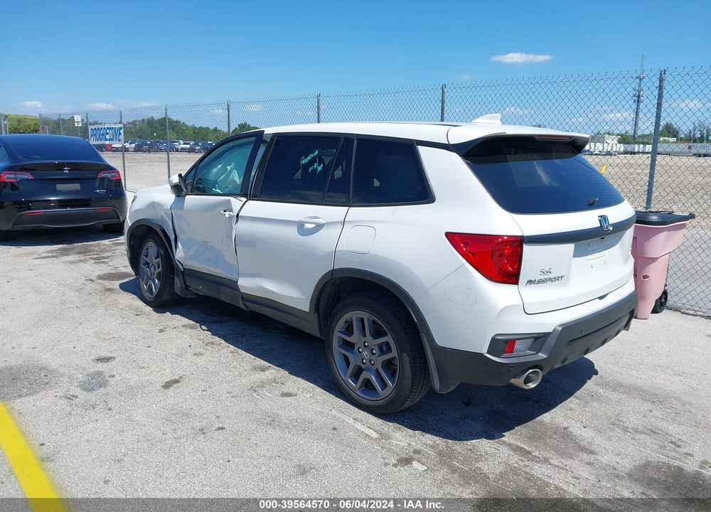 2023 HONDA PASSPORT VIN: 5FNYF8H50PB023189